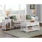 Alaterre Furniture Coventry 36" Coffee Table with Drawer and Two End Tables with Drawer ANCT01113WH - alternate 8